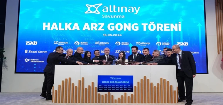 Borsa İstanbul'da gong Altınay Savunma Teknolojileri için çaldı
