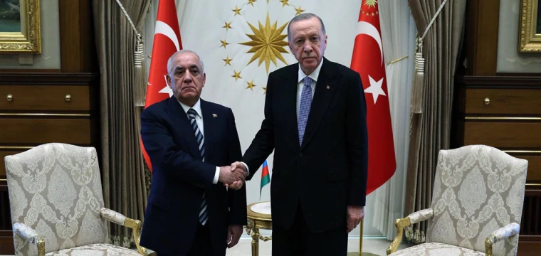 Erdoğan, Azerbaycan Başbakanı Asadov’u kabul etti