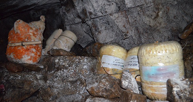 Yerin 400 metre altından gelen lezzet: Kembos peyniri