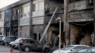 Ankara'da kimyasal madde üreten iş yerinde çıkan yangın büyük hasara neden oldu