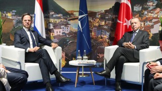 Erdoğan, Rutte ile bir araya geldi