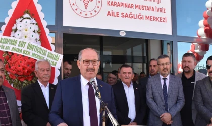 Karapınar'da Mustafa İvriz Aile Sağlık Merkezi Açıldı