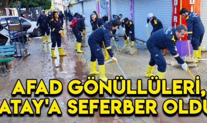 Konya AFAD, Hatay'daki su baskınlarına karşı seferber!