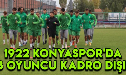Konyaspor'da 3 oyuncu kadro dışı!