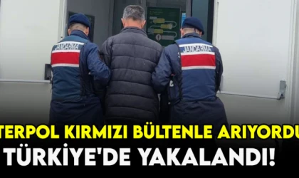Interpol kırmızı bültenle arıyordu: Türkiye'de yakalandı!