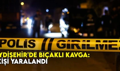 Seydişehir'de bıçaklı kavga: 2 kişi yaralandı