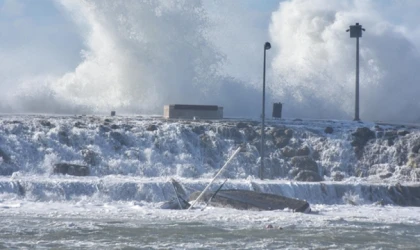 Ege ve Akdeniz'in bazı kesimleri için fırtına uyarısı