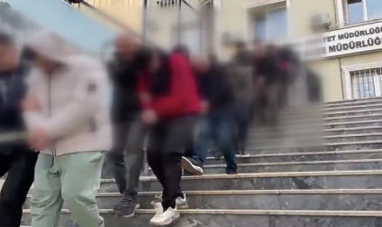 İstanbul merkezli "Şasi 1" operasyonunda 27 kişi yakalandı