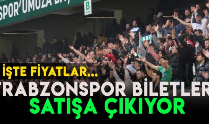 Trabzonspor biletleri satışa çıkıyor! İşte bilet fiyatları