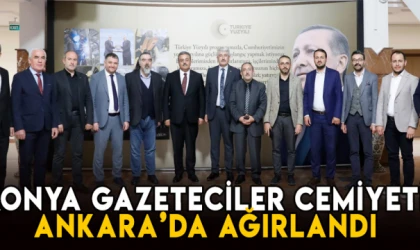 Ankara, Konya Gazeteciler Cemiyeti'ni ağırladı