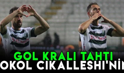 Konyaspor'da gol kralı tahtı Cikalleshi'nin!