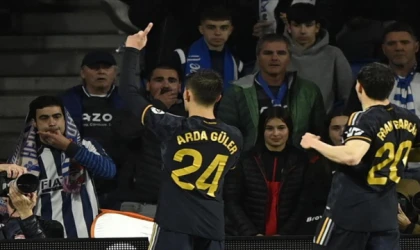 Real Madrid, Arda Güler'in golüyle Real Sociedad deplasmanında kazandı