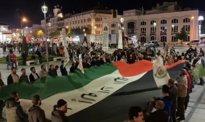 İsrail'in Gazze'ye saldırıları Konya'da protesto edildi
