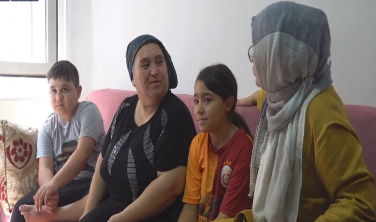 Kahramanmaraş Büyükşehir Belediyesi ekiplerinden DMD hastası 11 yaşındaki İmalı'ya ziyaret