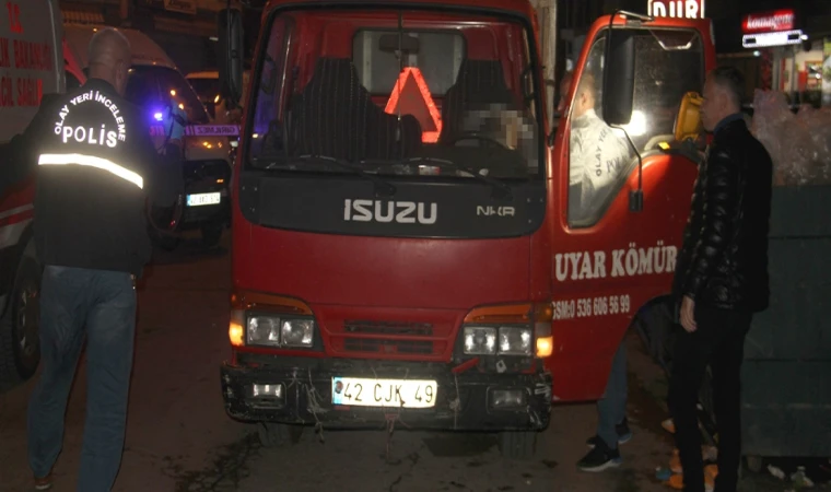 Konya'da bir kişi direksiyon başında ölü bulundu