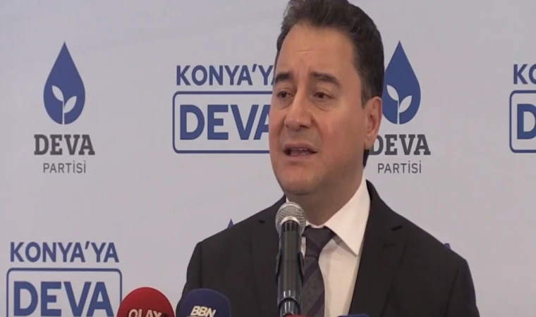 DEVA Partisi Genel Başkanı Babacan, Konya'da konuştu
