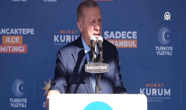 Cumhurbaşkanı Erdoğan: "Göreve gelince vaatlerini unutacak değil, verdiği sözü yerine getirecek bele