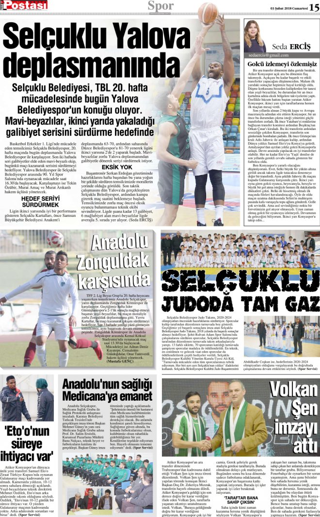 3 Şubat 2018 15