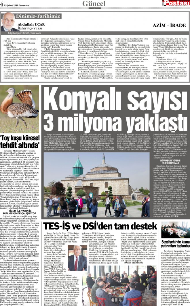 3 Şubat 2018 4