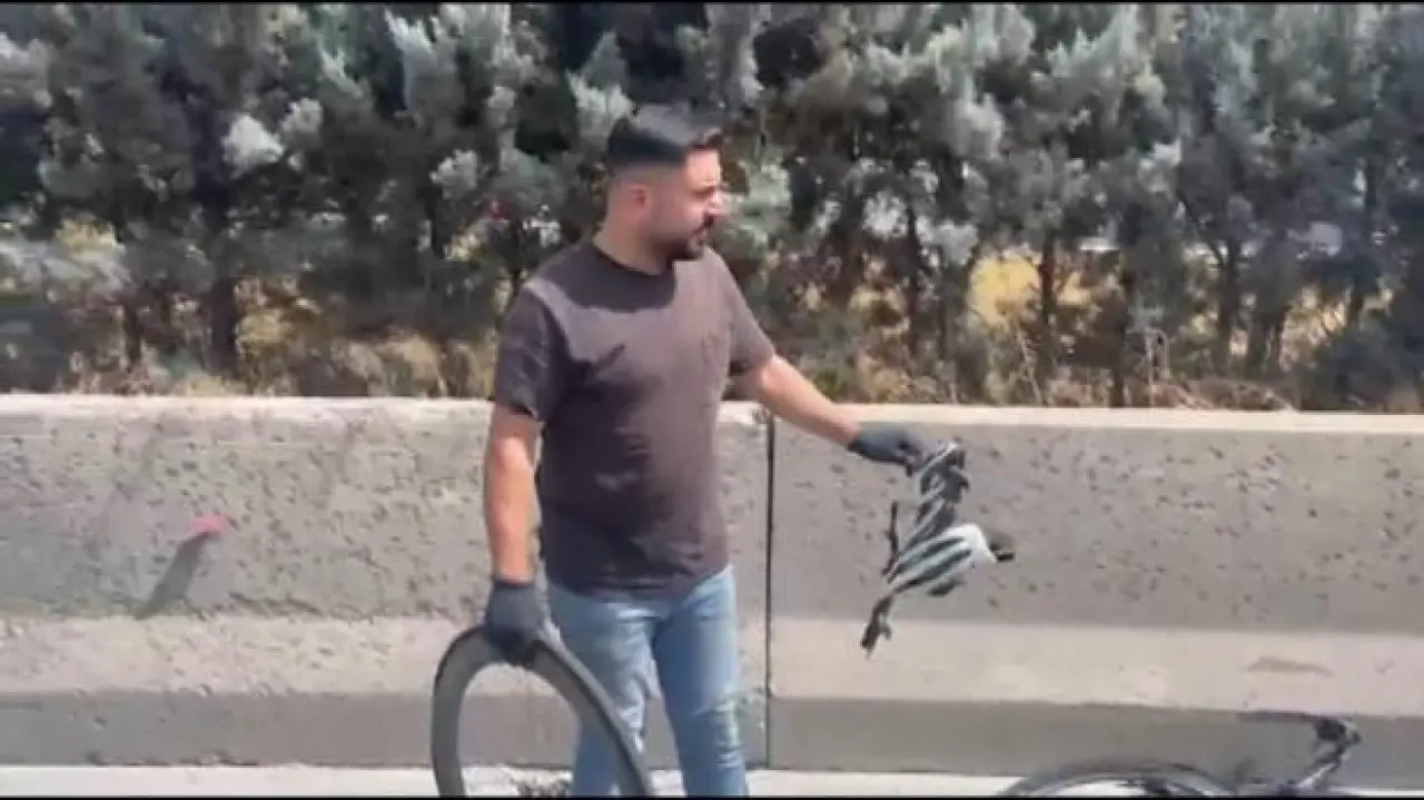 Bağcılarda motosikletle çarpışan profesyonel bisiklet sporcusu hayatını kaybetti