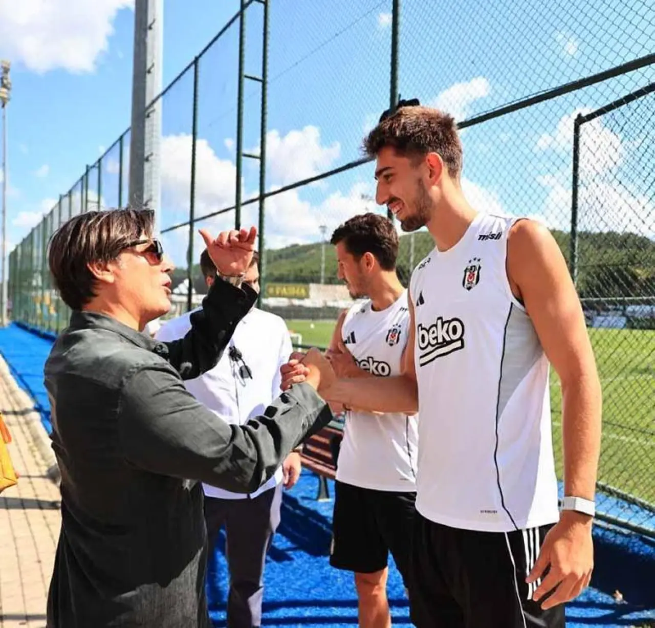 Vincenzo Montella, Solskjaeri ziyaret etti