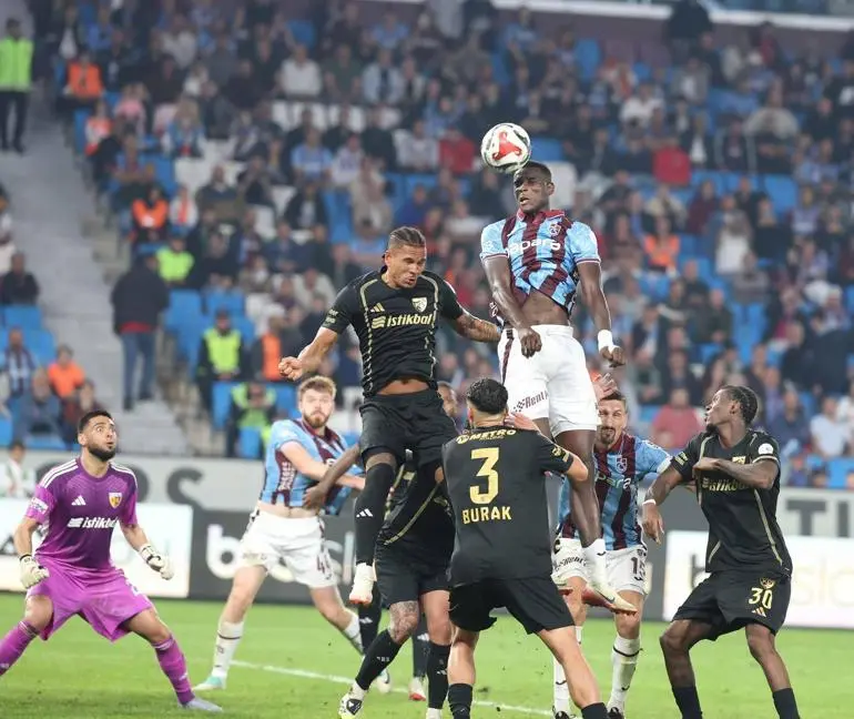 Trabzonspor’da Onuachu, Sörloth’u geride bıraktı