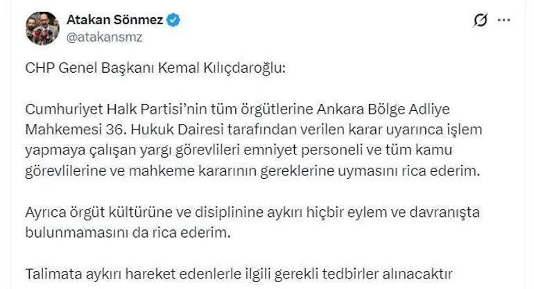 CHP Genel Merkezinde tahliye gerginliği