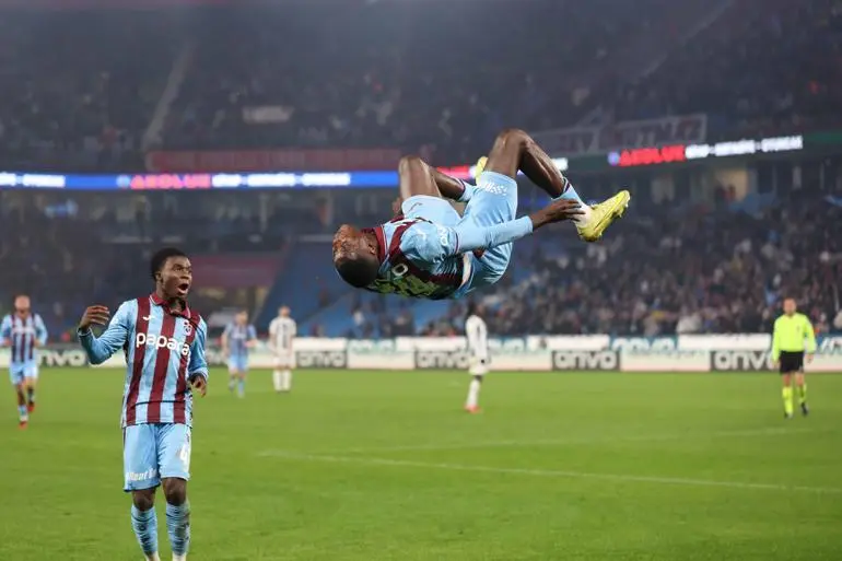 Trabzonspor’da Onuachu, Sörloth’u geride bıraktı