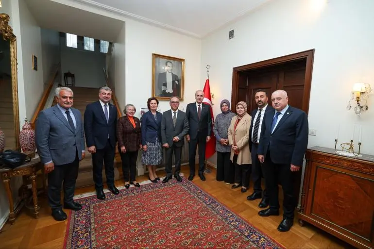 TBMM Başkanı Kurtulmuş, İsveç’te