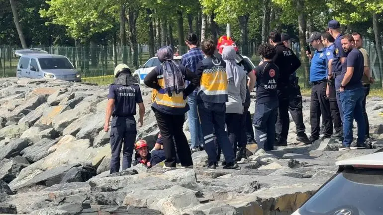 Avcılarda denizde kadın cesedi bulundu