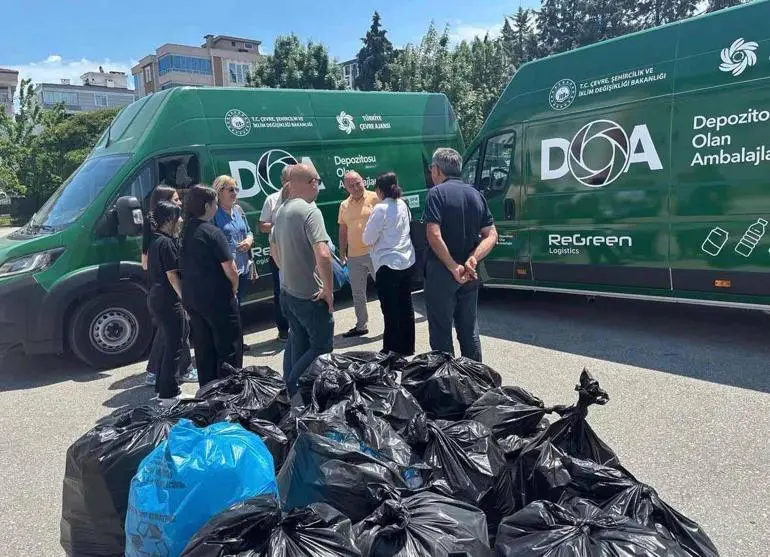 DOA ile 17 günde 33 milyon ambalaj geri dönüşüme kazandırıldı