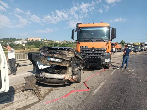 Samsun’da 8 aracın karıştığı zincirleme kaza; 2 yaralı