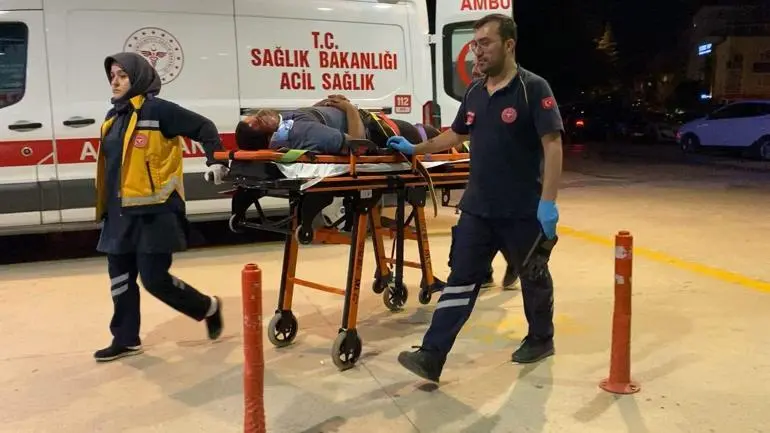 Bursada elektrikli bisiklet uçuruma yuvarlandı: 3 yaralı