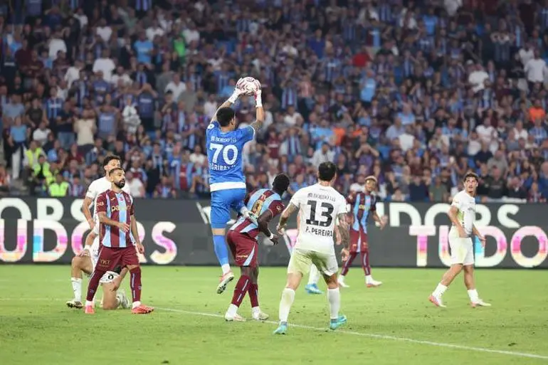 Trabzonspordan 5 gollü galibiyet