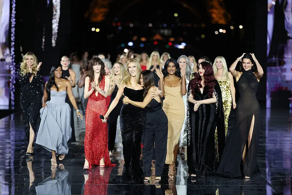 Kendall Jenner Opens the 2026 L'Oréal Paris Runway Show in a Sheer Dress  and Lingerie