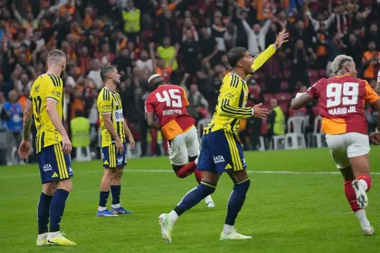 Dev derbide kazanan Galatasaray