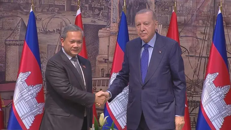 Cumhurbaşkanı Erdoğan: Kamboçya ile iş birliğimizi geliştireceğiz