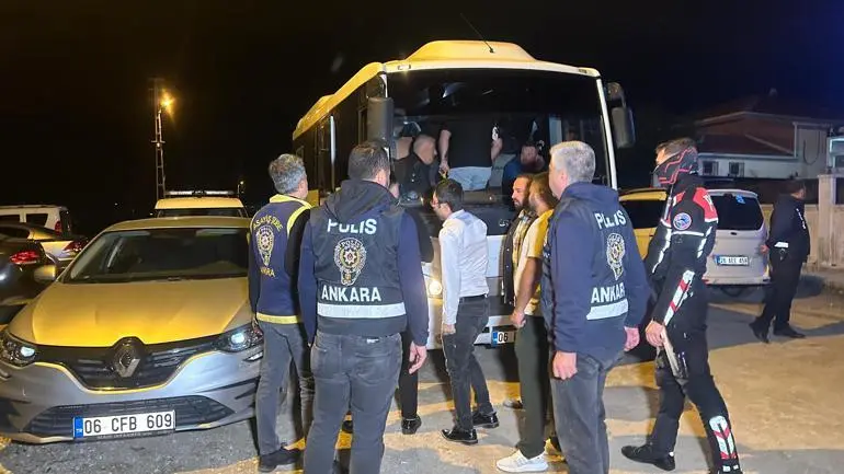 Polatlı’da eğlence mekanlarına denetim: 68 gözaltı