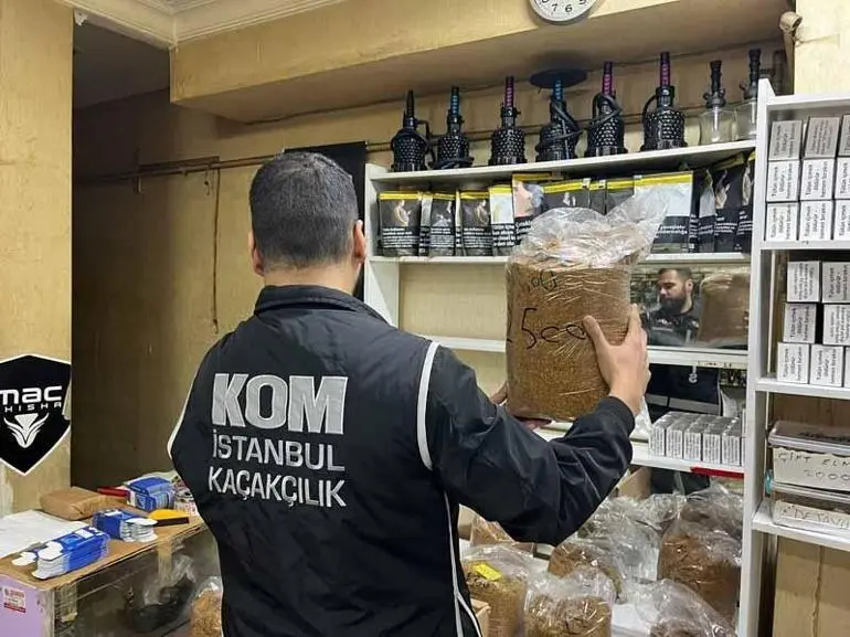 İstanbul’da kaçak tütün ticaretine operasyon: 12 gözaltı kararı