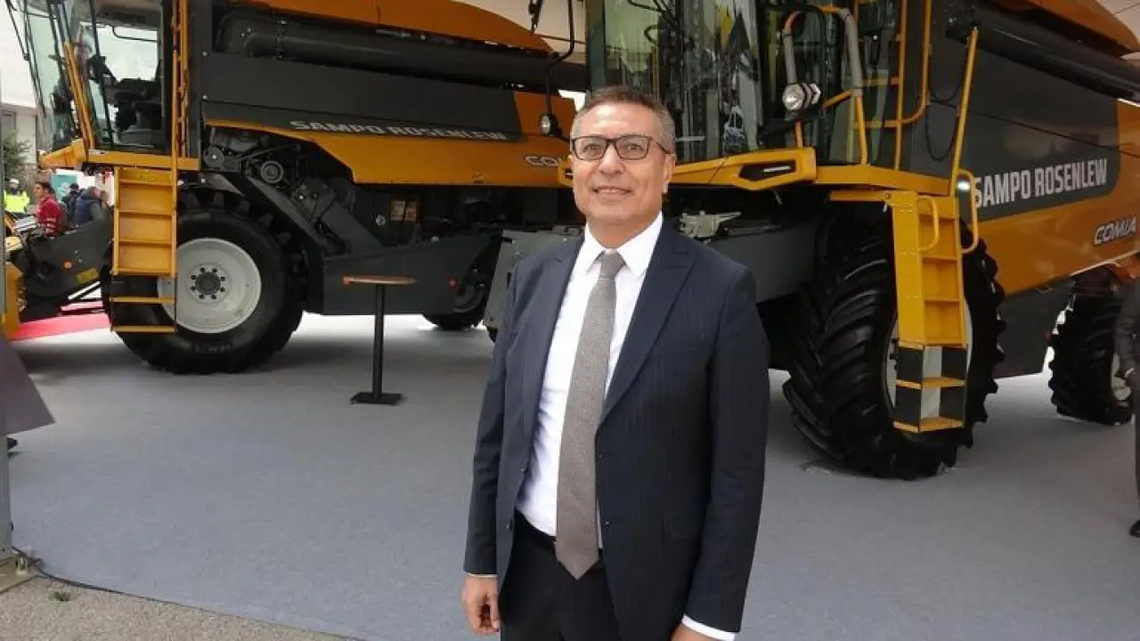 Sampo Rosenlew biçerdöverleri Türk çiftçisiyle buluştu